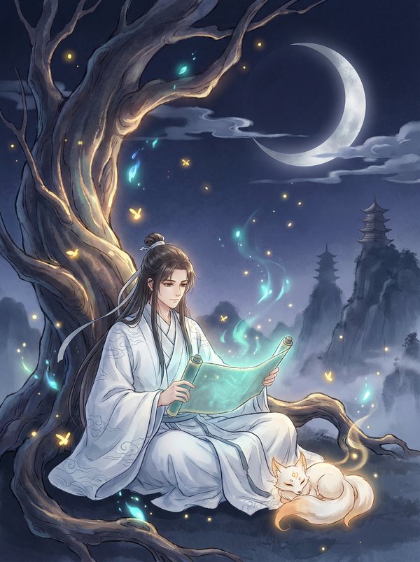 小马拉大车-月下书生